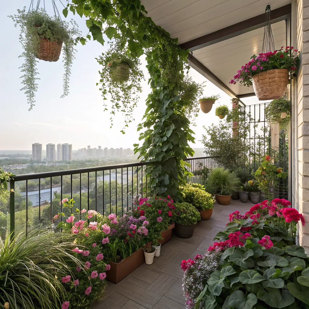 Beautiful Balcony Garden
